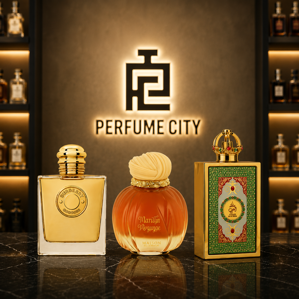 Promoção Compre 1 e Leve 3 Perfumes Árabes – Burberry Goddess, Vanilla Voyage e Queen Of Arabia – (100ml Cada)