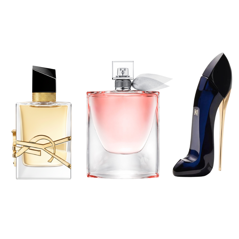 Promoção Compre 1 e Leve 3 Perfumes – Libre, La Vie Est Belle e Good Girl  – (100ml Cada)
